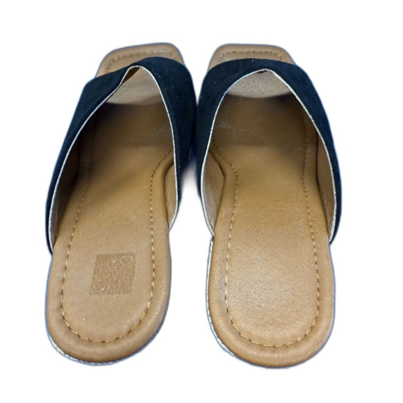 Black Wedge espadrilles platform Sandals size 41 -1” platform and 4” heel - Picture 6 of 9